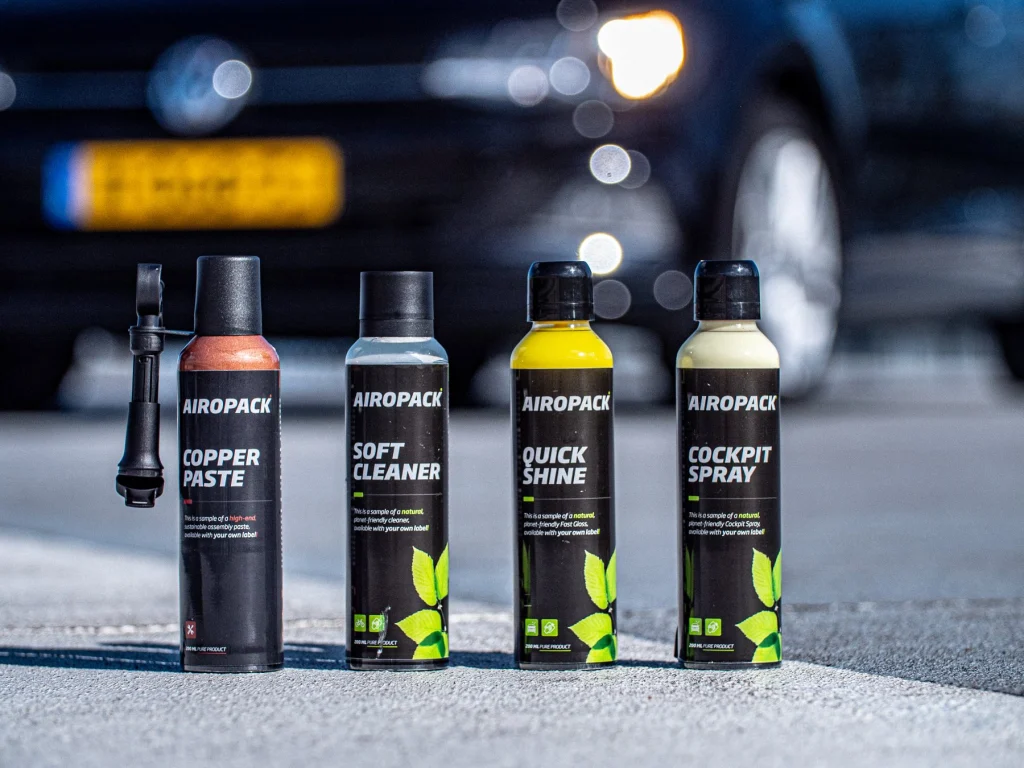 Effektiv producten bij een auto