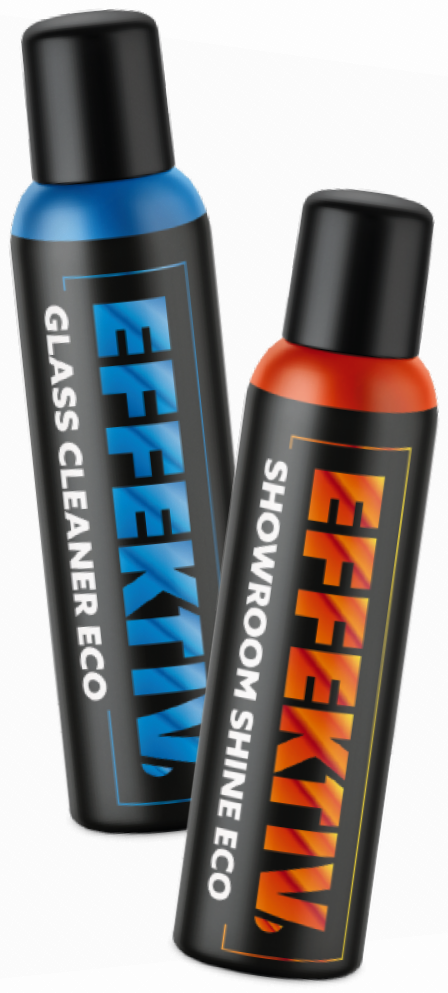 Glass Cleaner Eco en Showroom Shine Eco